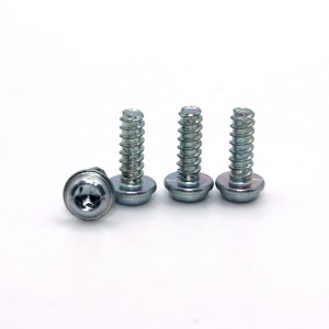 Stainless steel + color zinc – inner plum pan head with self tapping nails